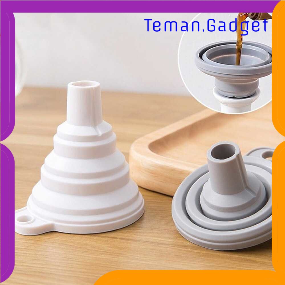 TG - DPR Corong Lipat Air Minyak Multifungsi Collapsible Silicone Funnel