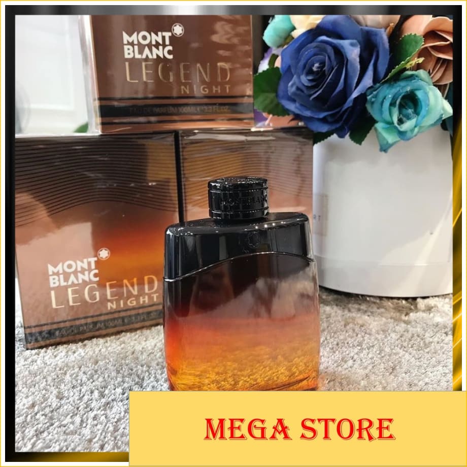 Parfum Original Montblanc Legend Night 100ml EDP for Men Asli