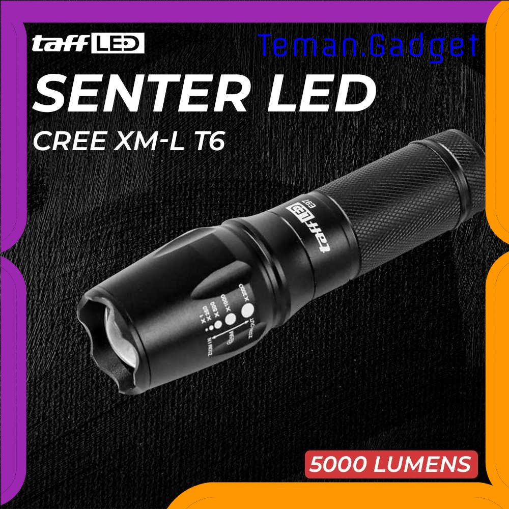 TG - OLR TaffLED Senter LED Cree XM-L T6 26650 5000 Lumens - E97