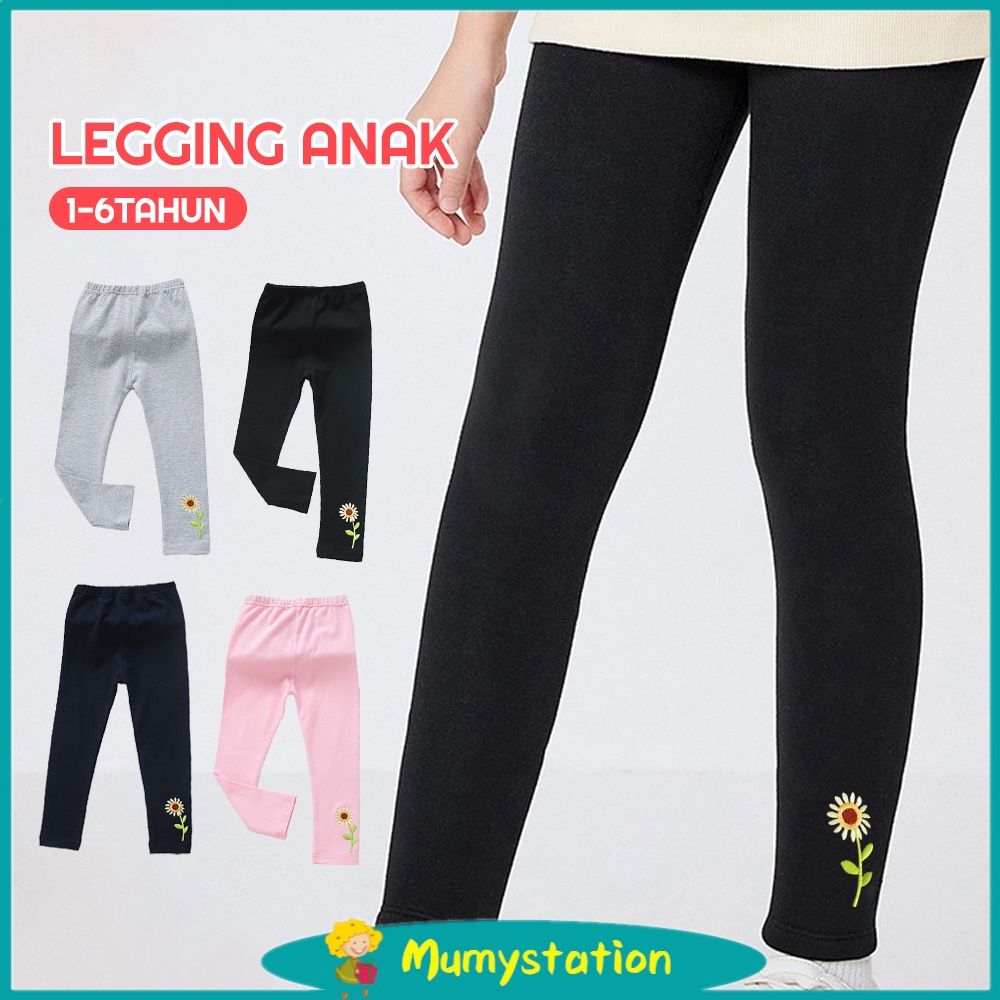 Mumystation 1-6Tahun Celana Legging Anak Perempuan/Leging Anak Import Panjang