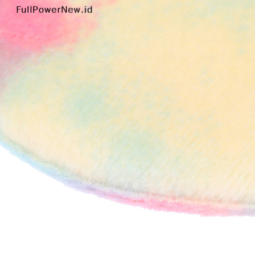 Power2/5pc Mini Segitiga Velvet Powder Puff Kecantikan Wajah Makeup Spons Lembut Cotton Pad ID