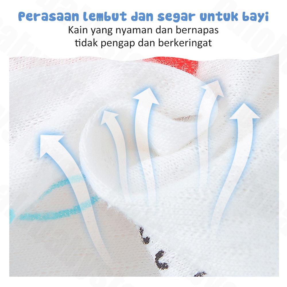 Halo Baby Baju bayi setelan singlet anak bayi/Setelan Baju Anak Tanpa Lengan/Pakaian Bayi Oblong