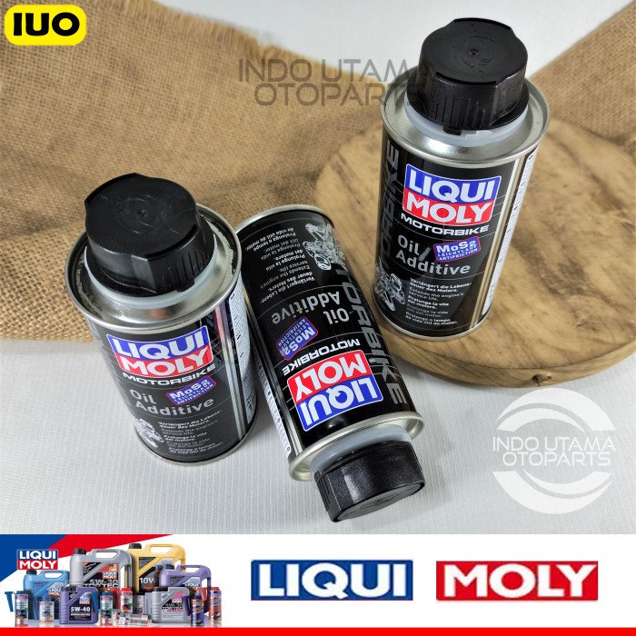 Oil Additive MOS2 Liqui Moly 125ml Aditif Oli Motor Liquimoly