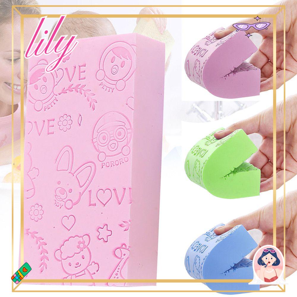 Lily Shower Sponge High Quality Massager Exfoliating Sikat Mandi Pembersih Tubuh