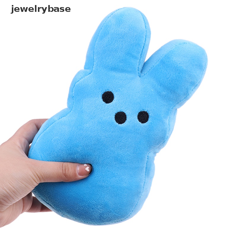 [jewelrybase] 1pc 20cm Kelinci Plush Peeps Bunny Wortel Paskah Dekorasi Boneka Mainan Butik