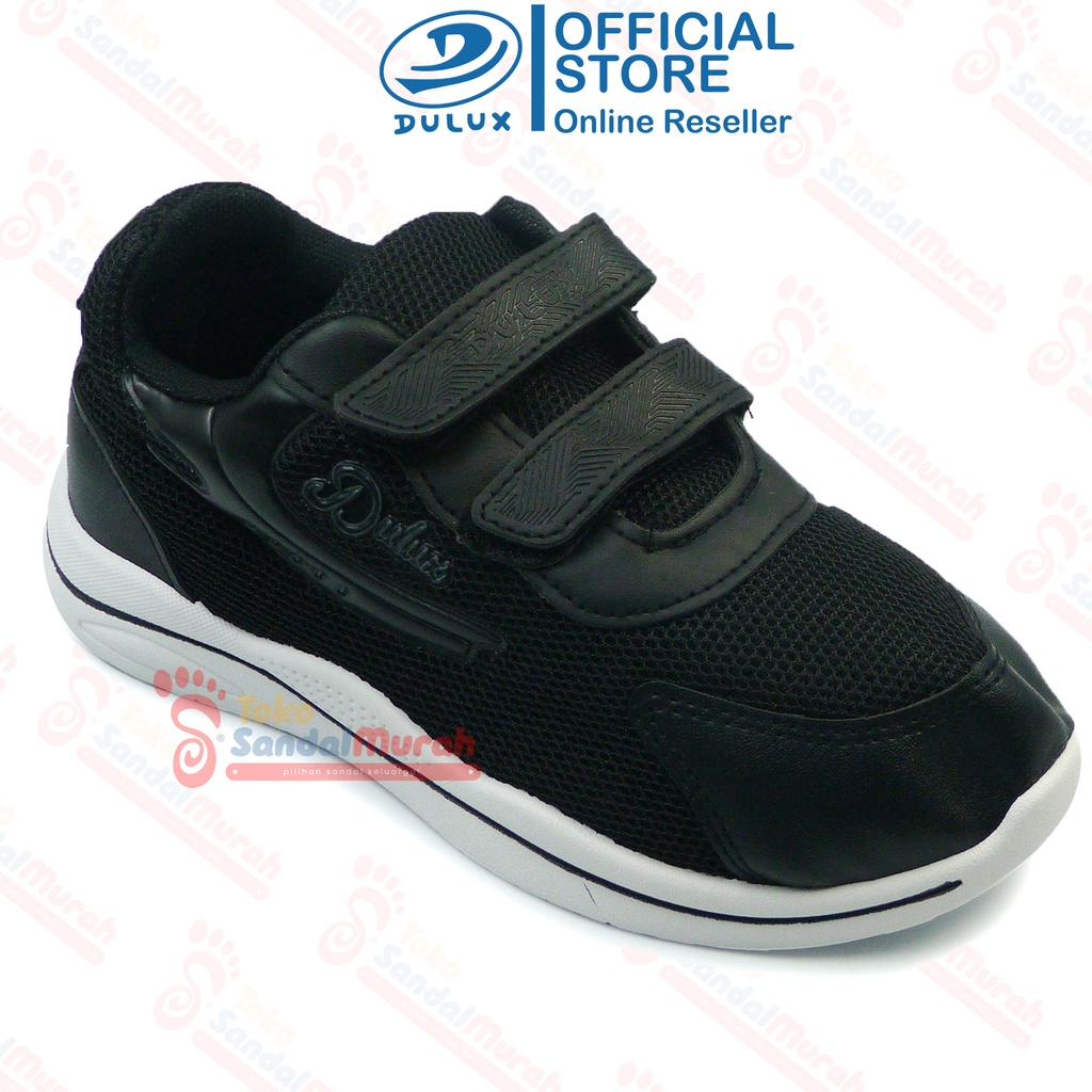 Toko Sendal Murah - Sepatu Sekolah Warna Hitam Putih / Sepatu Sekolah TK SD / Sepatu Ringan Trendy  Uk 28 - 35 / Sepatu Anak Model Prepet Terbaru [Toko Sendal Murah BX 8050]