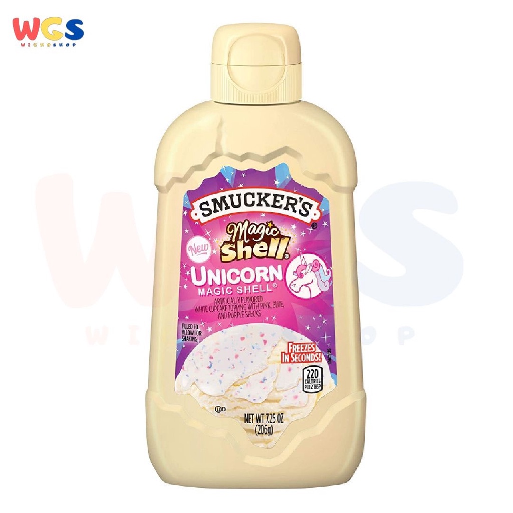 Smucker′s Unicorn Magic Shell Ice Cream Topping 7.25oz 206g