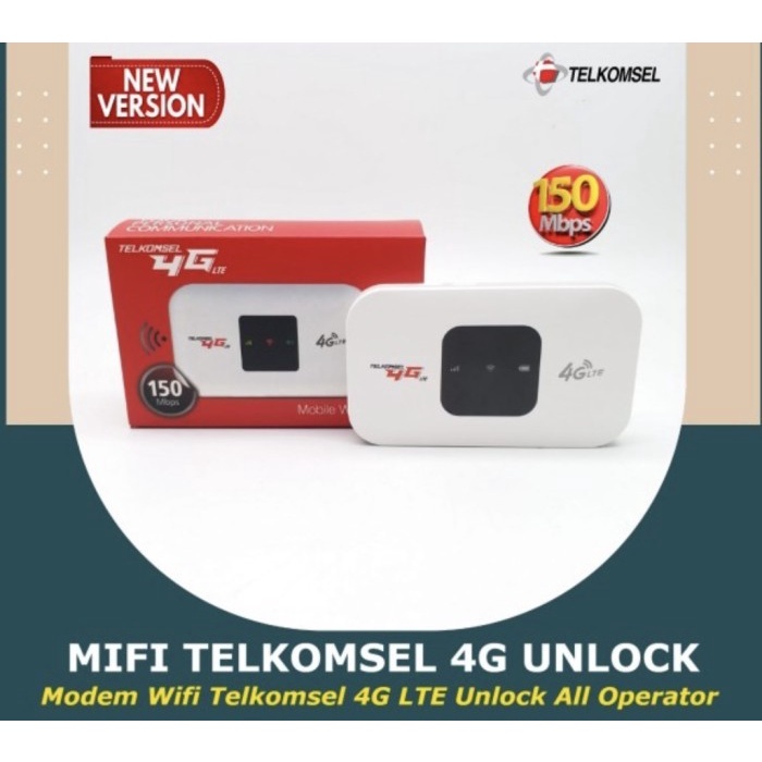 MIFI ROUTER TELKOMSEL MOBILE WIFI HOTSPOT PORTABLE MODEM SPEED 4G LTE - MIFI K300