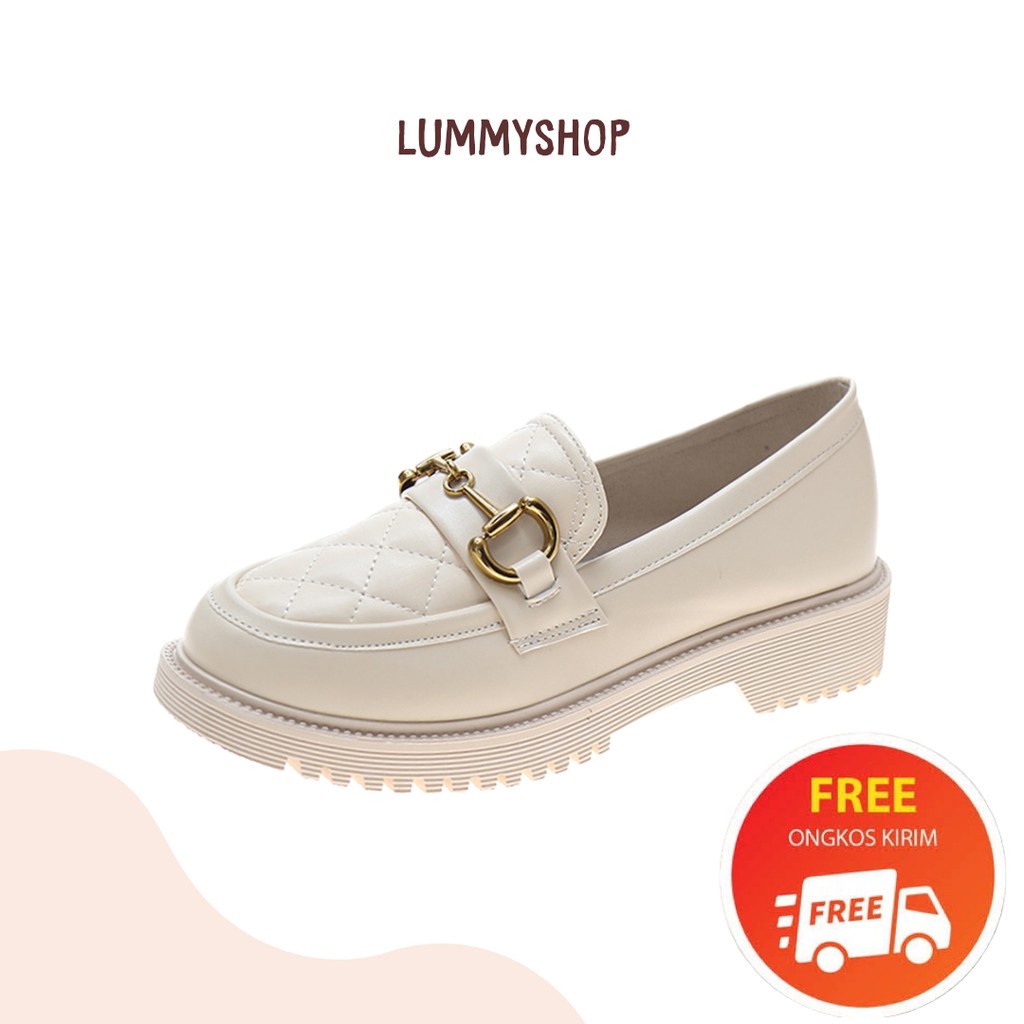 LUMMYSHOP SEPATU WANITA CASEY LOAFERS IMPORT 2 WARNA