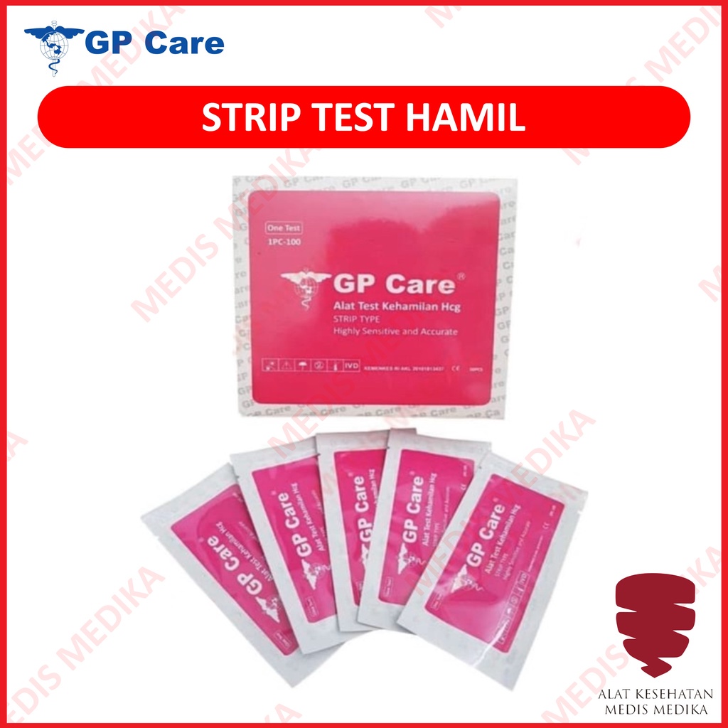 Test Hamil Alat Tes Pack Kehamilan Strip Uji Tespack GP Care Tespek