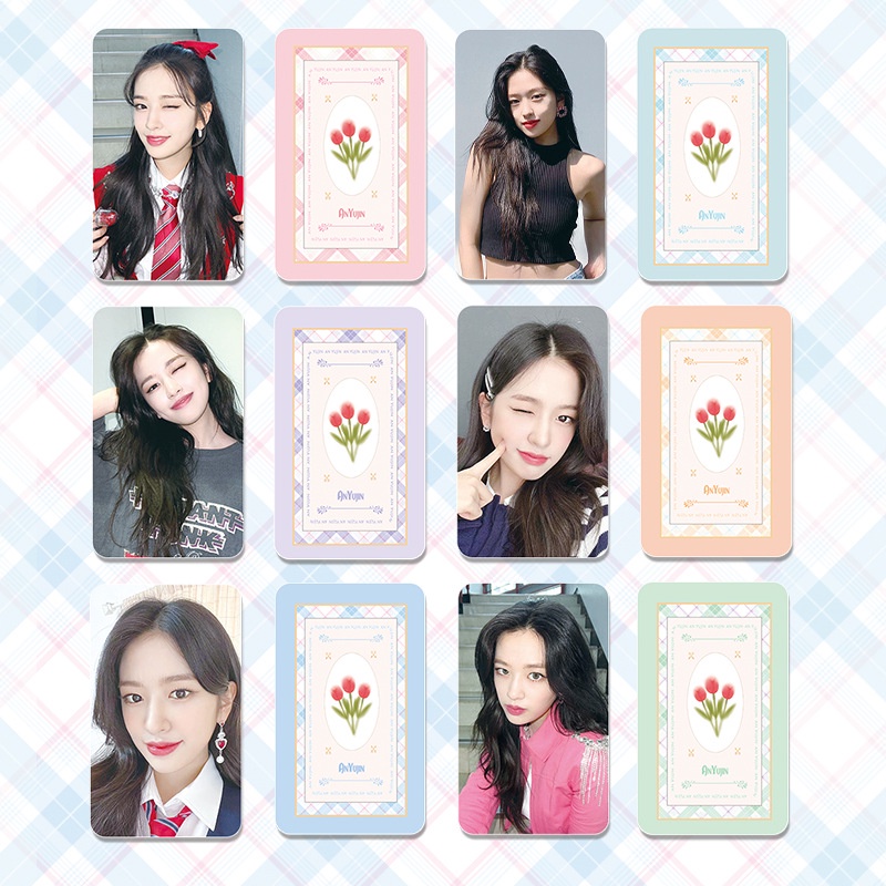 6-7pcs/set IVE Indah Photocards LIZ REI LEESEO WONYOUNG YUJIN GAEUL Lomo Kartu Kpop Postcards Collection