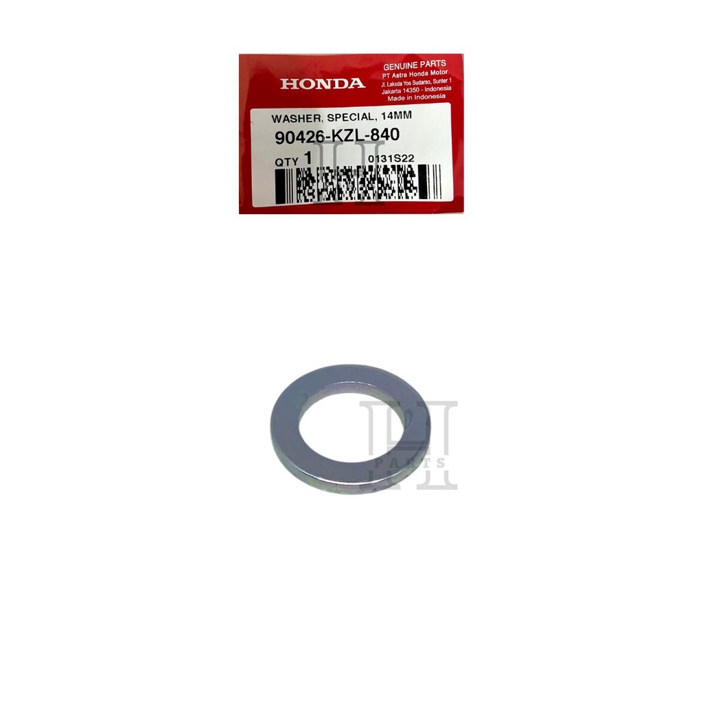 RING PENGHANTAR SLAHAN WASHER SPECIAL 14MM BEAT FI SPACY FI SCOOPY FI VARIO FI TAHUN 2012-2015