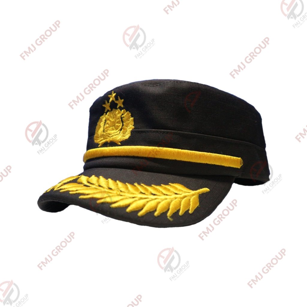 Topi Komando Pamen Ripstop Coklat Kopi