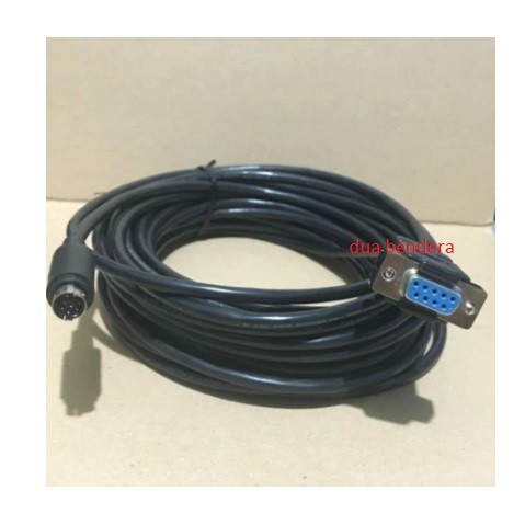 KABEL SERIAL RS232 DB9 PIN FEMALE TO 8 PIN MINI DIN MALE ASSEMBLY 7M
