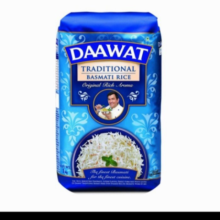 

Beras Basmati Daawat Traditional 1kg