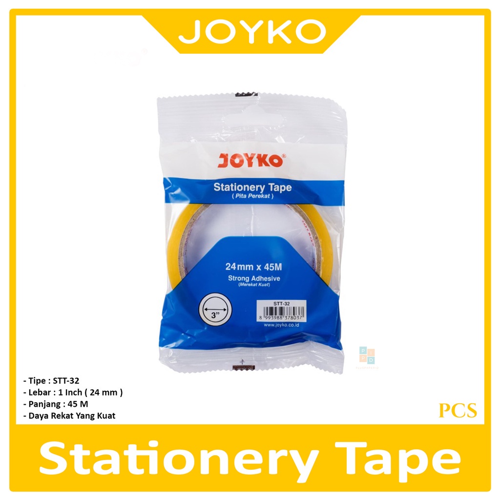 

Joyko - Stationery Tape ST-32 - 24mm x 45mtr - Roll