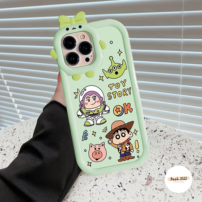 Cute Crayon Shin-chan 3D Ikatan Simpul Monster Case Untuk Redmi 9A A1 10 10A 9C 9T A1+10C 9catatan 10s 10 Pro 11 9 11s 811 Pro+POCO M3 X3 Pro NFC Mi 11 Lite Winnie Toy Cerita Soft Cover