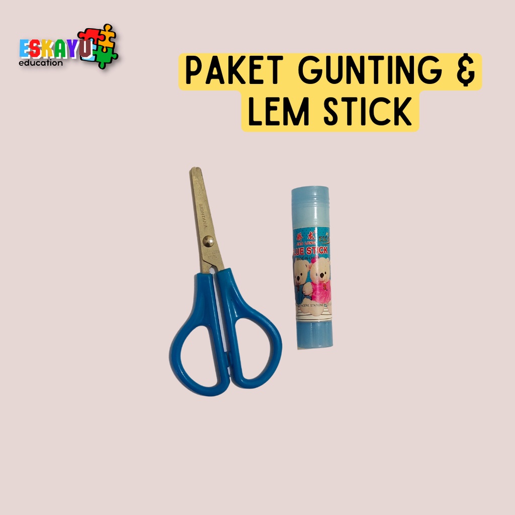 

PAKET GUNTING DAN LEM STICK 2