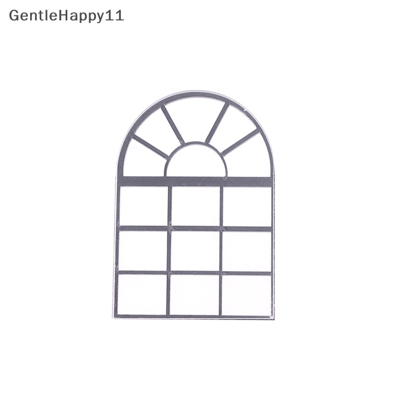 Gentlehappy 1: 12rumah Boneka Miniatur Jendela Model Aksesoris Furniture Rumah Boneka id