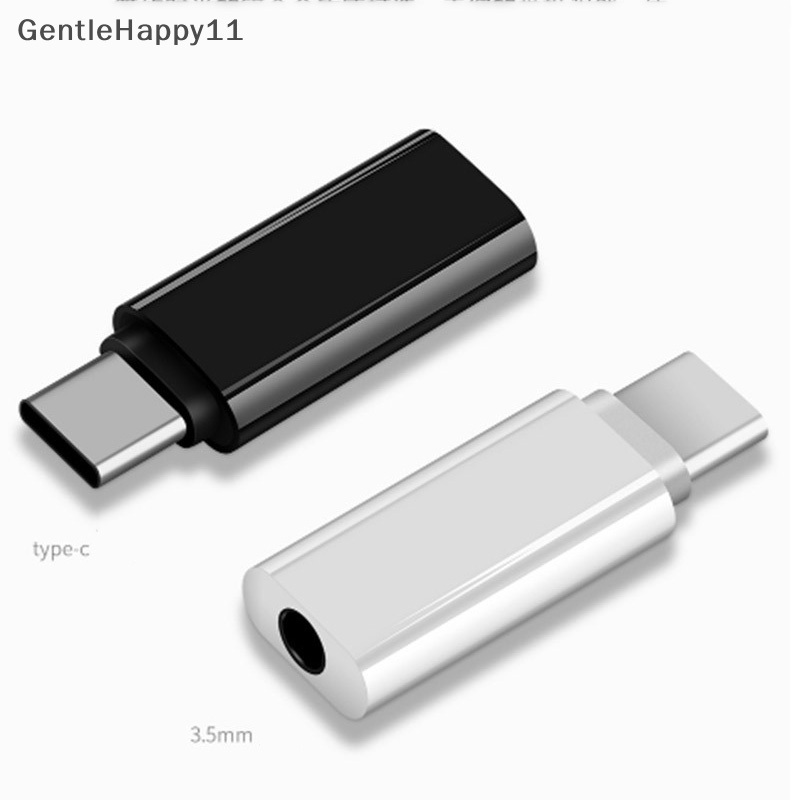 Gentlehappy Mini Type-C To 3.5mm AUX Jack Earphone USB-C Headphone Audio Adapter Converter id