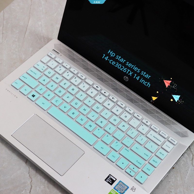 Sarung Keyboard Laptop Untuk Model Hp Star Series Star 14-ce3026TX 14inci Pelindung Keyboard Anti Air Bisa Dilepas Dan Dicuci [ZK]