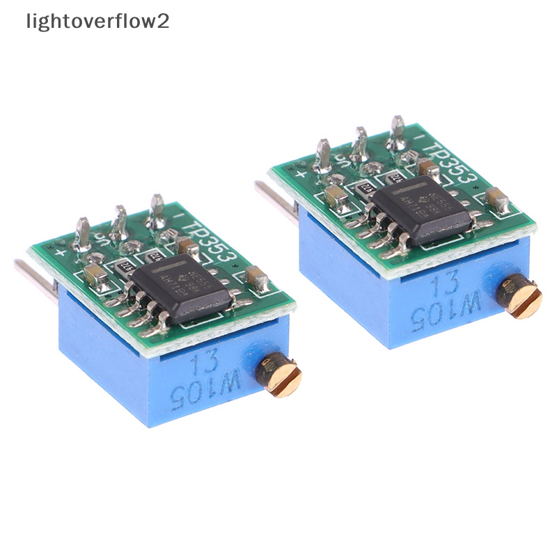 [lightoverflow2] 50hz-6khz 0.5Hz-70Hz Generator Sinyal Adjustable TP353 NE555 Modul Osilator [ID]