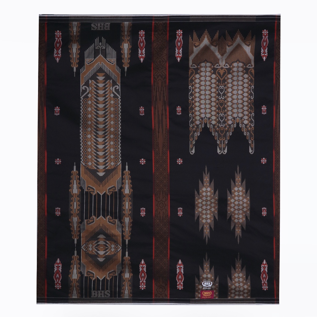 Sarung BHS Excellent Gold Motif E58 JGO Hitam Merah / BHS COD/ TERMURAH/ FULL TAG/ ORIGINAL