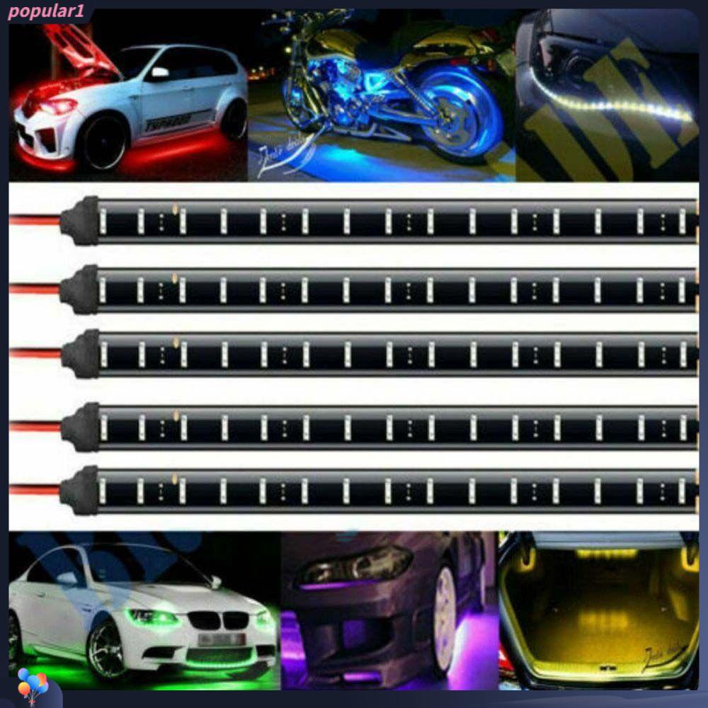 Populer Lampu LED Strip Mobil Waterproof2835Lampu Strip Light Bar Aksesoris Otomatis DC12V LED Strip