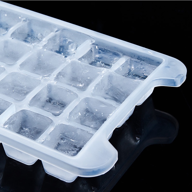 Kapasitas Tinggi PP Es Batu Membuat Tray Ice Bucket Cetakan Food Grade DIY Ice Ball Maker Cepat Beku Silikon Silinder Cangkir Dengan Tutup Es Batu Kotak Penyimpanan Aksesoris Dapur