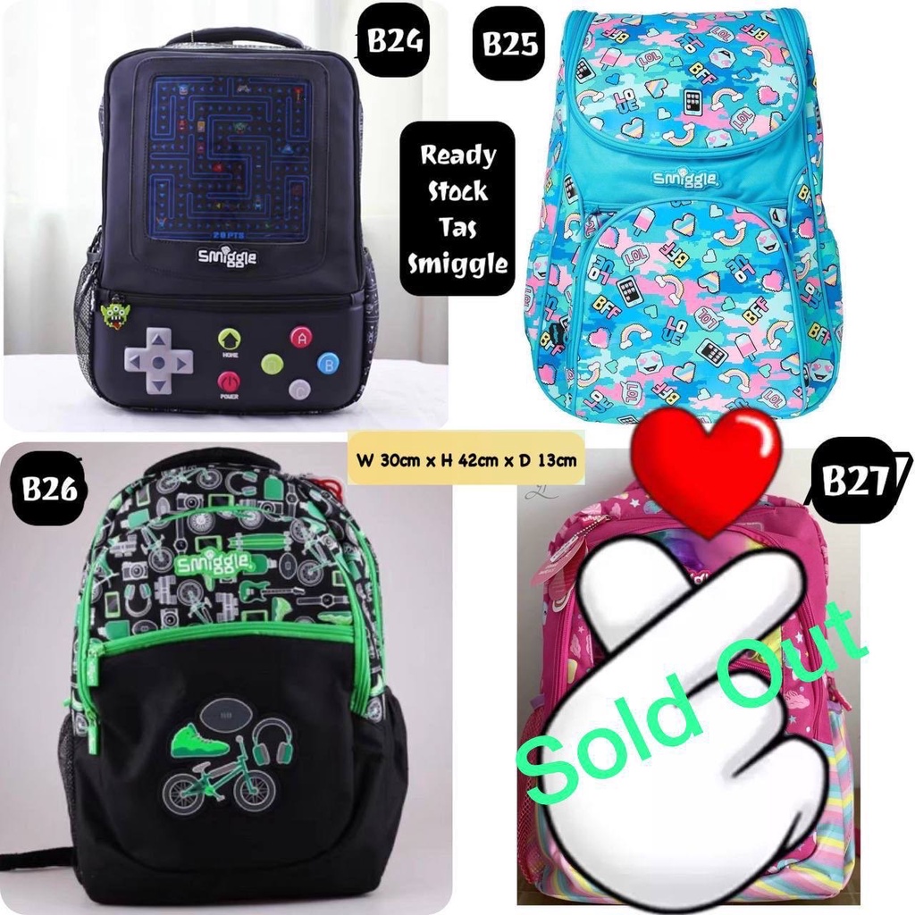 Tas Smiggle Original Australia