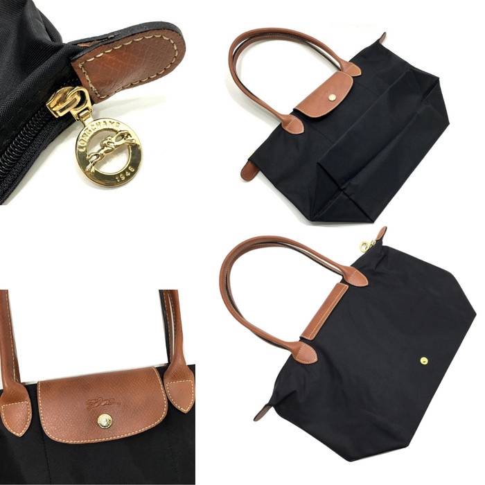 Longchamp Le Pliage Small Long Handle Classic - 100  - Merah