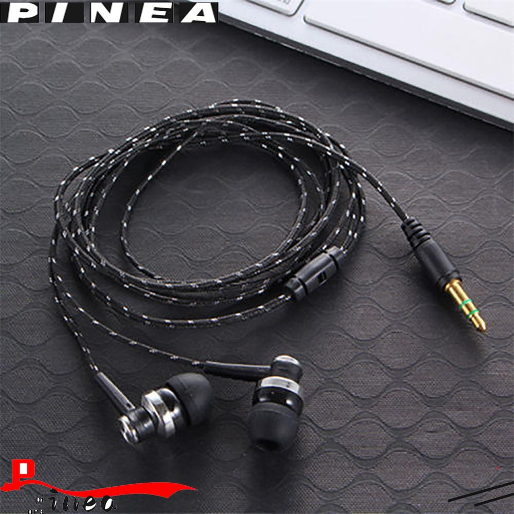 Pineapple In-Ear Earphone Handphone Bass Lubang Suara HiFi Headphone