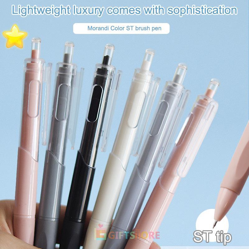 

✨COD Pulpen Tinta Gel Hitam 0.5mm Retractable Portable Untuk Pelajar-GS