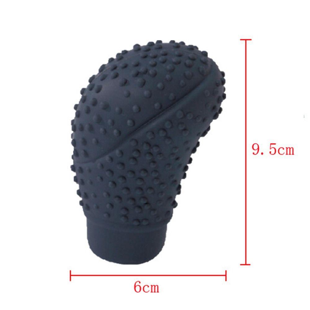 Populer Penutup Knob Gear Shift Umum Silikon Lembut Tidak Licin