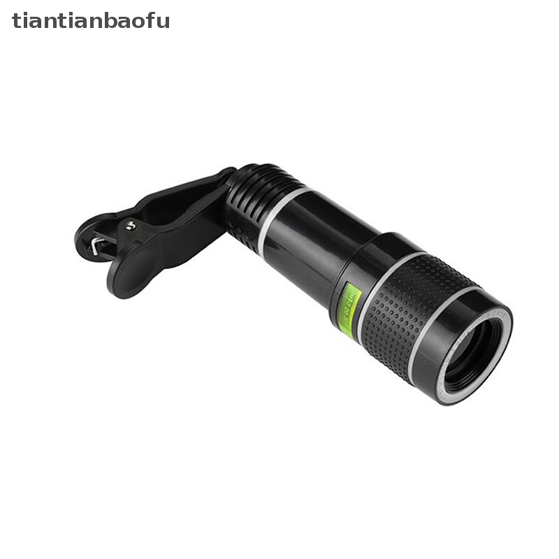 [tiantianbaofu] 20x Zoom HD Universal Smartphone Kamera Optik Tele Klip Lensa Teleskop Butik