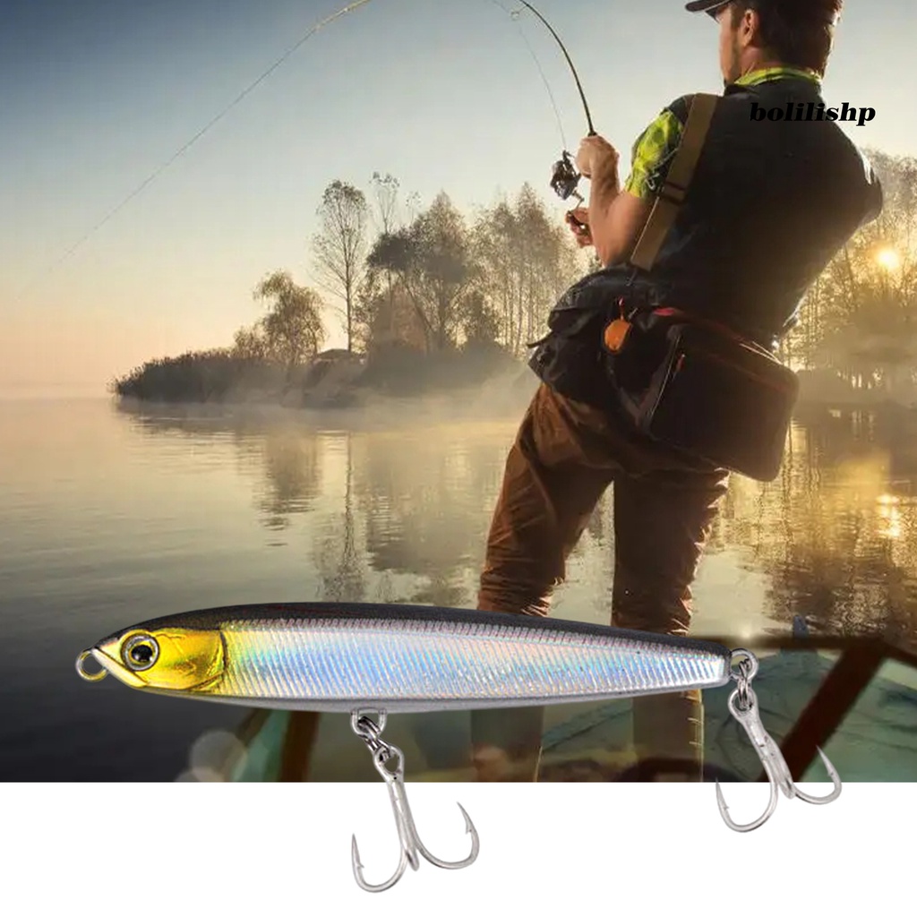 Bo-10-24g Umpan Umpan Simulasi Realistis 3D Fisheye Treble Hook Panjang Casting Multi-Swim Layer Fishing Lure Perlengkapan Memancing