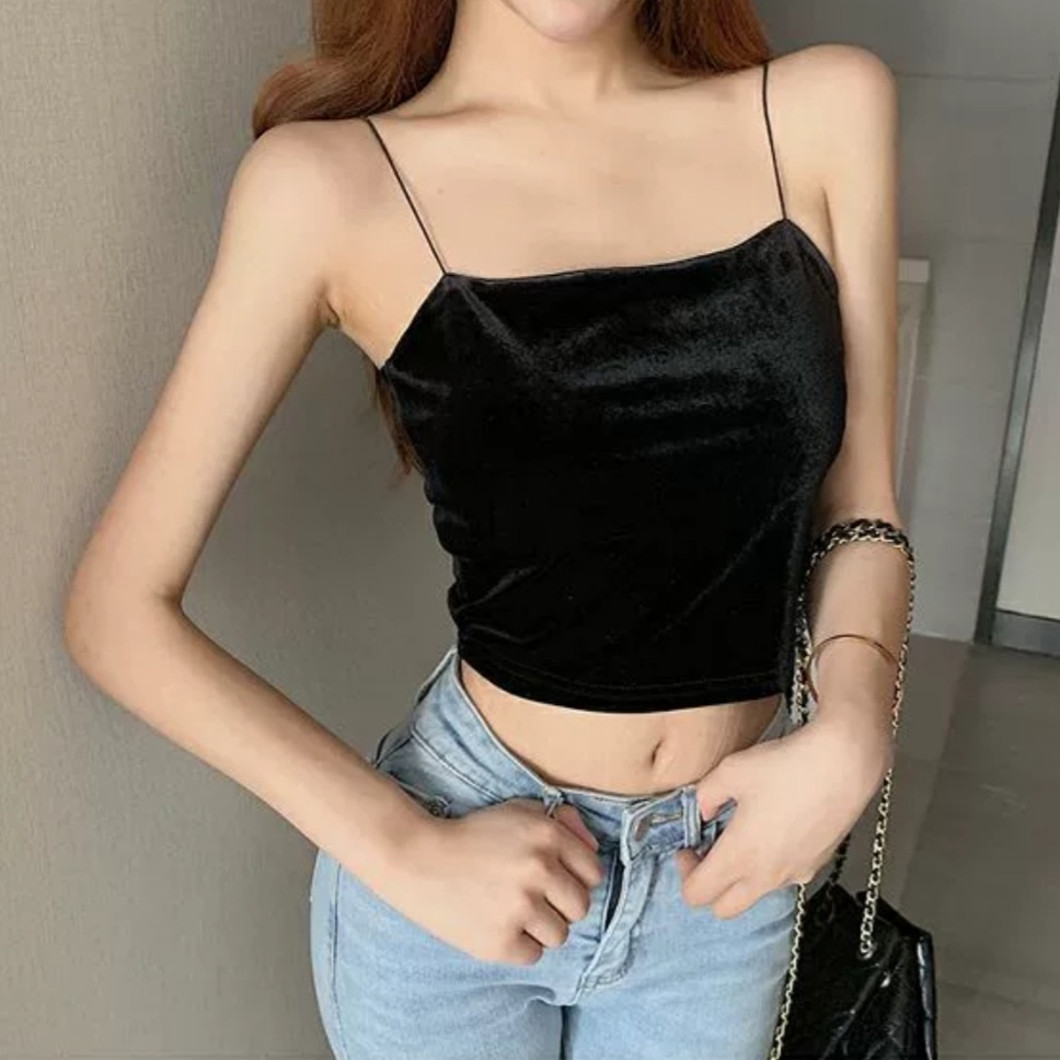 Tanktop Korean Velvet / Korean Tanktop / 2366