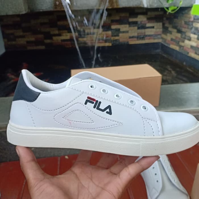 (COD) Sepatu Sport Wanita cewek olahraga Kets Slipon Keren Awet Ringan Murah - Biru, 39