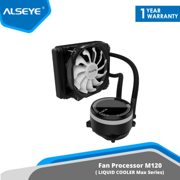 FAN LIQUID COOLER CPU SINGLE FAN ALSEYE M-120 MAX SERIES