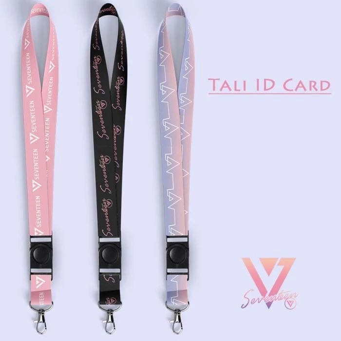 

Seventeen KPOP Strap Lanyard Panjang Keychain Tali ID Card