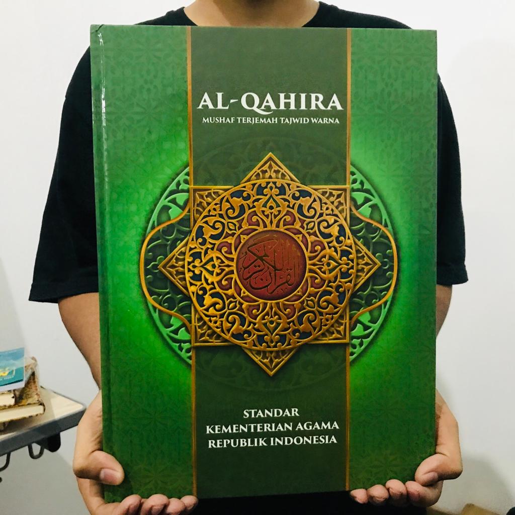 Al Quran AL QAHIRA B4 HC Terjemah Tajwid Warna Penerbit Nur Ilmu Al Quran Terjemah Al Qahira JUMBO