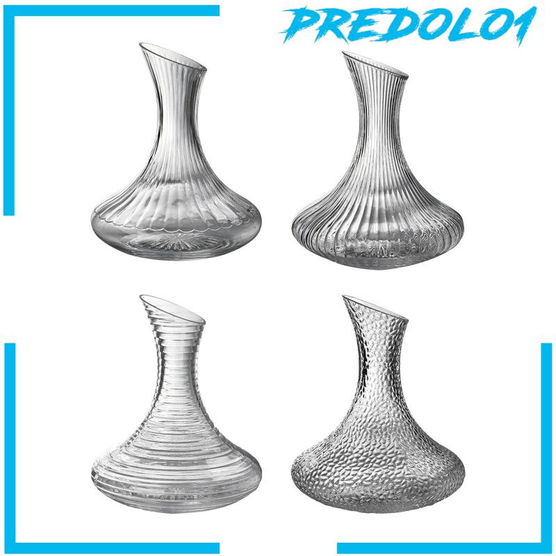 [Predolo1] Decanter 1.5L Pemisah Alat Hias Untuk Bar Rumah Merah