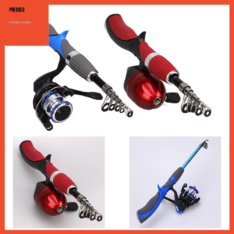 [Predolo] Joran Pancing Es Teleskopik Ringan Untuk Dewasa Ice Sleds Inshore Fishing