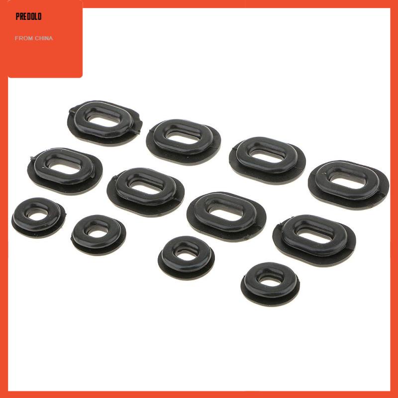 [Predolo] Set 12pcs Grommet Tutup Samping Karet GS125 Untuk Motor Suzuki