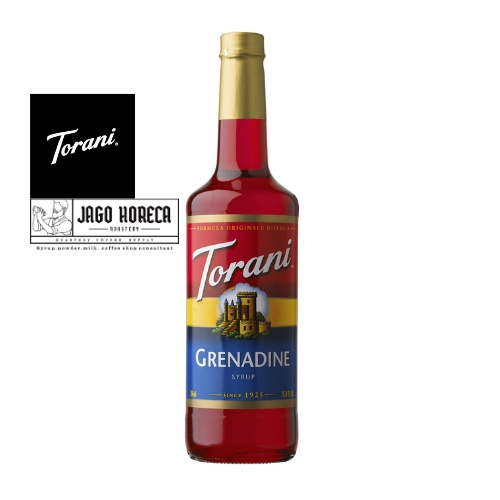 

Torani Syrup Grenadine 750ml l Sirup Minuman Premium