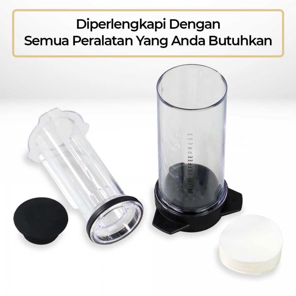 French Press Coffee Maker Set Alat Pembuat Kopi