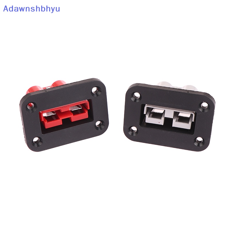 Adhyu Kompatibel Dengan Anderson Plug Flush Moung Panel Cover Untuk Caravan 50A 600V Kapal Plastik Socket Panel Parts ID