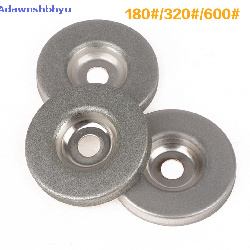 Adhyu 1pc Diamond Grinding Wheel Cup Emery Milling Cutter Sharpener Alat Potong Sudut ID