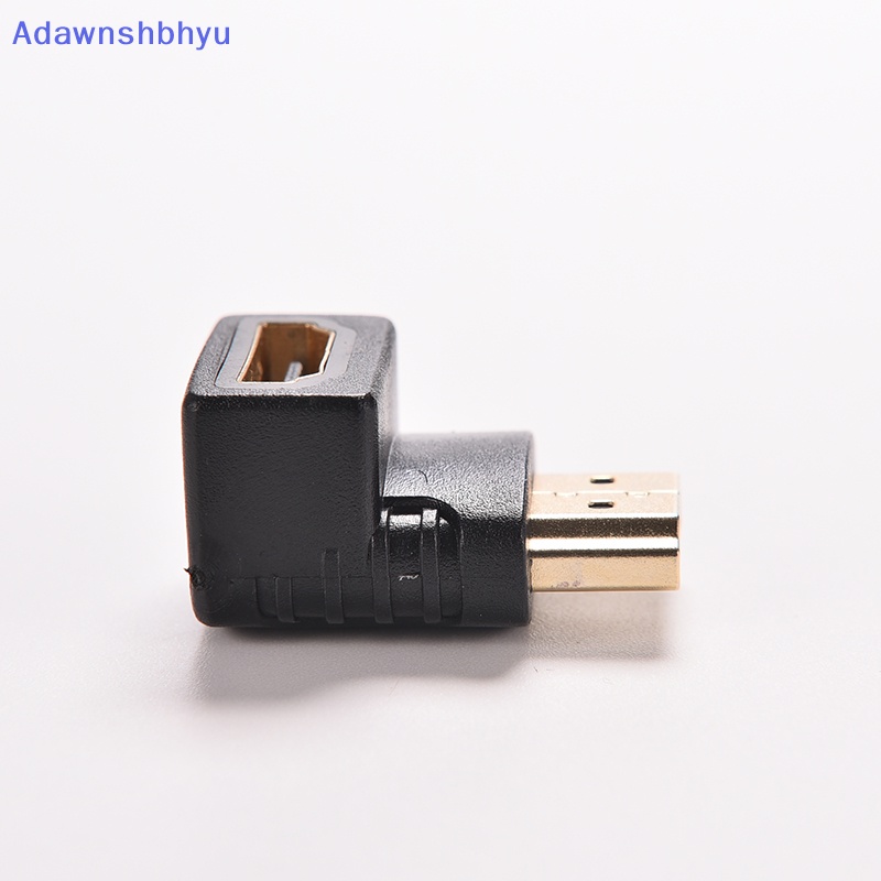Adhyu Adapter Kabel HDMI Sudut Kanan Male to Female Konektor Tv270 90derajat HDTV ID