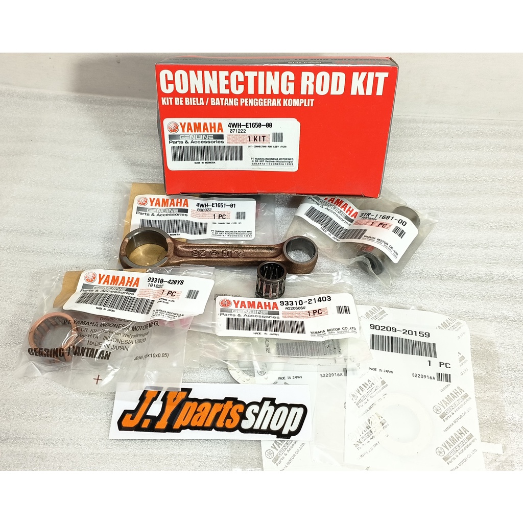 CONECTING CON ROD STANG PISTON SEHER KIT ALFA F1ZR FIZR F1Z FIZ R FORCE 1 ORIGINAL YGP 4WH-E1650-00